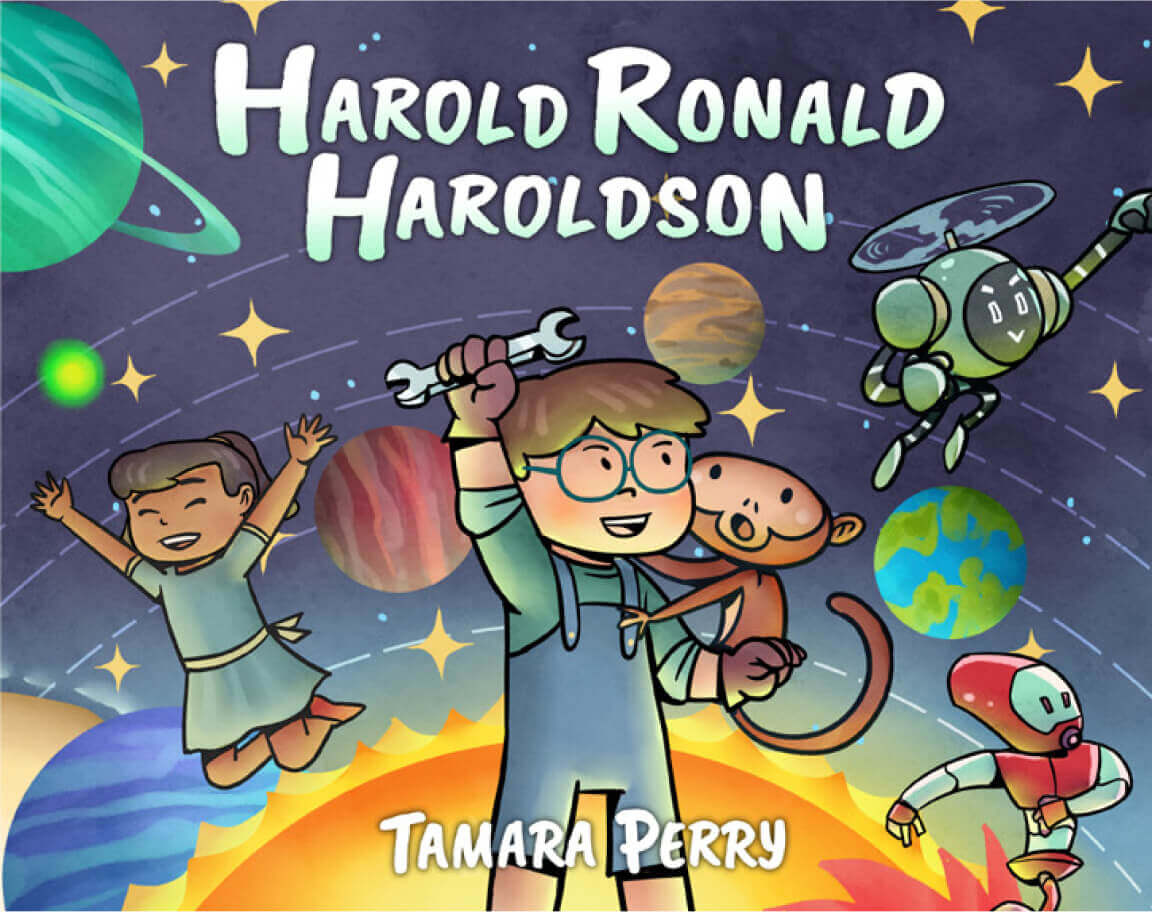 Harold Ronald Haroldson ,front book cover